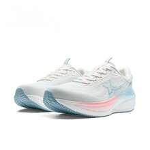 XTEP Tan Cheng 3.0 LITE Women's Mesh Breathable Comfortable Running Shoes - Sail White/Blue - View 2