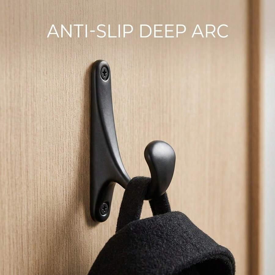 Wall-Mounted Hooks, Modern Nordic Style Kitchen Decor, Metal Door Coat Rack For Clothes, Jackets, Children's Wall Hooks