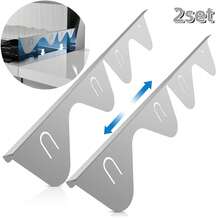 1/2pcs 27.5 Inch Stainless Steel Gap Cover, Kitchen Tool Stainless Steel Slot Cover, Gap Filler Material, Gas Stove Gap Cover, Stove Countertop Gap Keeper For Clean Countertop - View 4