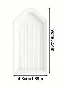 6-Grid Diamond Painting Tray With Plastic Brush, Suitable For DIY Diamond Sorting And Handmade Crafts - B - View 17