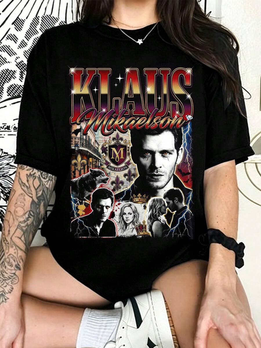 Women T-Shirts - 黑色 - 查看 1
