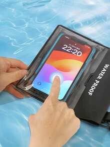 Large Capacity Waterproof Phone Bag, Beach Crossbody Storage Pouch, Touchscreen Underwater Photography Sealed Bag, Rafting Waterproof Case - Multicolor - View 8