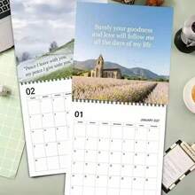 2027 Christian Wall Calendar With Bible Verses, Printed Monthly Calendar With Bible Verses - Fun 2027 Wall Calendar With Humorous Monthly Designs, Suitable For Office And Home Decor - A - View 3