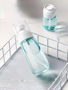 2 piezas Botellas de recarga de perfume, diseño minimalista transparente, múltiples colores disponibles, a prueba de fugas y duraderas, adecuadas para perfume, colonia, aceite esencial, esenciales para el trabajo, viajes y talla grande - Multicolor - Ver 5