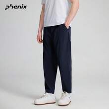 +Phenix Phoenix 防曬涼感寬鬆休閒梭織透氣男士戶外長褲 - 深海藍 - 查看 1