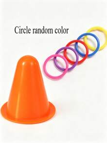 1/2/3 Pcs Interactive Rabbit Hoops Toy, Durable Plastic Ice Cream Tub With Colorful Rings Toy, Batteryless Chew Toy For Boredom Relief Of Rabbits And Guinea Pigs - Multicolor - View 22