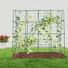 YUNRUX Garden Arch Tunnel Trellis, Arch Trellis For Climbing Plants, Outdoor Cucumber Trellis - Green - View 11