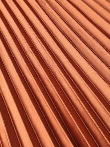 Elegant Plus Size Women Brown Satin Pleated A Line Dress Ruffle Neck Mesh Belted Waist Formal Church Wedding Guest Prom Party Maxi Gown - Brown - View 8