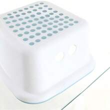 Non‑Slip Step Stool With Anti‑Slip Granular Surface, Stable Tip‑Resistant Base, Multiple Color Options, Ergonomic Curve Fitting Foot Shape, Lightweight With Carry Handle, Ideal For Stepping During Washing And Toilet Use - Multicolor - View 10