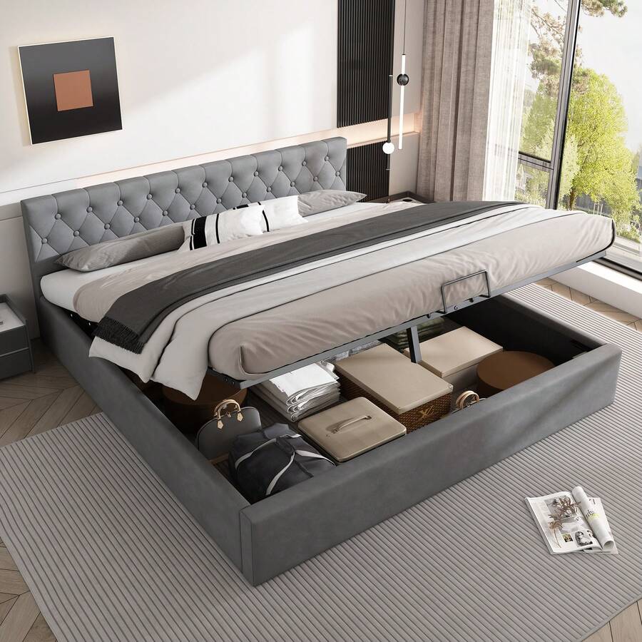 Bed Bases & Foundations - Black - View 1
