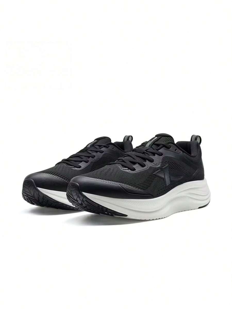 XTEP Qingyun GO Men's Breathable Sports Running Shoes With Cushioning, Anti-Slip And Wear-Resistant - Black - View 1
