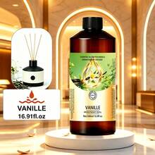 500ml Fragrance Essential Oil Refill, Suitable For Aroma Diffusers And Humidifiers, Home Air Freshener Refill Pack, Suitable For Bedroom, Living Room, Bathroom And Commercial Spaces, Stylish Bottle Design, Multiple Fragrance Options - 500ml Amber Glass Bottle Essential Oil - View 20