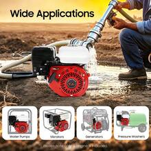 7.5HP 4-Stroke Gasoline Engine Air-Cooled 20mm Crankshaft Transistor Ignition - Default - View 7
