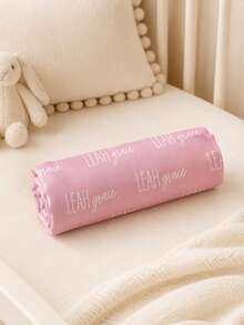 1pc Customized Sublimation Repeated Letter Print Throw Blanket, Personalized Text Decorative Cover, 3 Sizes Available, Practical Home Decor, Suitable For Sofa And Living Room, Ideal Holiday Gift For Family Members And Relatives - Multicolor - View 6