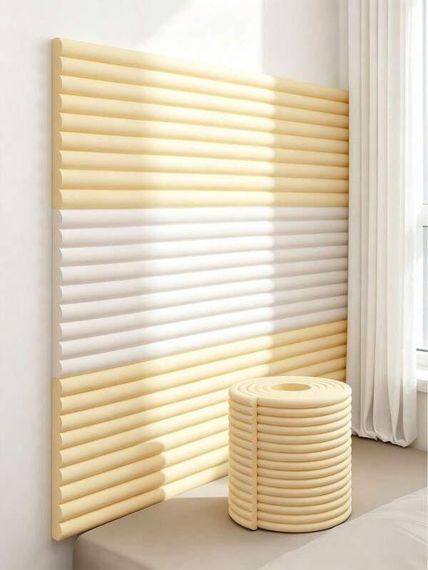 1 Gulungan, Panel Dinding 3D (7,87 X 78,74) Inci, Bantalan Lembut Tatami Anti Benturan, Wallpaper Bahan Karet NBR, Bantalan Lembut Anti Benturan Kepala Ranjang Kertas, Stiker Dinding Kamar Anak, Stiker Dinding Perekat Diri untuk Dinding Samping Ranjang, Dapat Dipotong Bebas, Latar Belakang Dekorasi Rumah, Dekorasi Dinding Kedap Suara Tebal, Dekorasi Ruangan, Tahan Air, Tahan Lembap, Tahan Debu, Stiker Anti Benturan