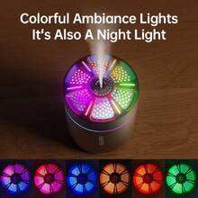 Pelembap Diffuser Minyak Esensial Mini USB untuk Mobil, Rumah, Kamar Tidur, Diffuser Kabut Udara dengan Suara Rendah - 1PC - View 8