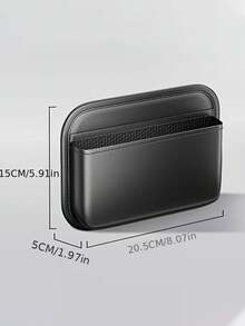 Car Storage Bag, Adhesive Front And Passenger Seat Center Console Storage Box, Multifunctional Car Seat Gap Storage Bag, Car Storage, Tidy Car Interior Space, Car Storage Organizer - Multicolor - View 6