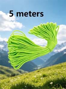 Cuerda de rescate multiusos para exteriores con núcleo de 7 hilos, camuflaje multicolor, 5/10/50/100m/pieza, cuerda de escalada, línea de vida de emergencia para tienda de campaña, cuerda de tracción de paracaídas, cuerda para tejer pulseras, cuerda colgante, camping, picnic, tendedero, cuerda para mascotas, cuerda DIY duradera - Paracord - Ver 80