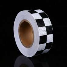 Pita Reflektif Perekat Mandiri Tugas Berat PVC Tahan Air Pita Reflektif Penanda Jalan Cocok Untuk Truk, Mobil, Trailer, Sepeda, Helm, Pakaian Serbaguna (5cm*3m) - MultiWarna - View 41