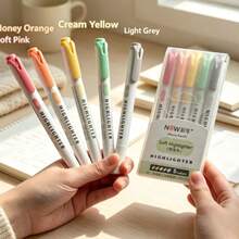 5PCS/15PCS Spidol Fluorescent Ujung Ganda, Pena Stabilo Fluorescent untuk Mewarnai, Menggarisbawahi, Menyoroti, Ujung Ganda Tebal dan Tipis, Musim Kembali ke Sekolah, Catatan Goresan Kata, Catatan Kelas, Buku Catatan Harian Kertas Berwarna-warni Tidak Luntur, Warna Cerah, Cocok untuk Sekolah dan Kantor, Penggunaan Seni Profesional, Berlaku untuk Menandai, Mewarnai, Melukis, Menulis, Menggambar dan Berbagai Kegunaan Lainnya, Perlengkapan Menulis Penting untuk Musim Kembali ke Sekolah - Beraneka warna - View 6