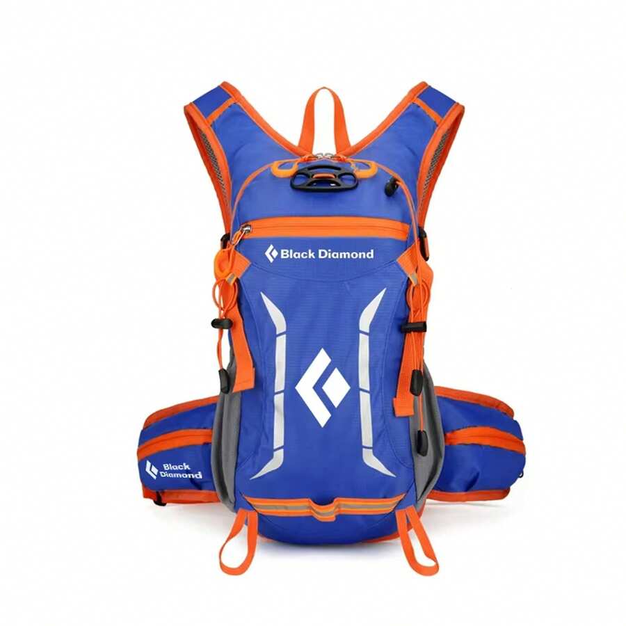 Ransel Pendakian Gunung Black Diamond untuk Pria dan Wanita, Ukuran L/XL yang Dapat Diatur - Biru - View 1