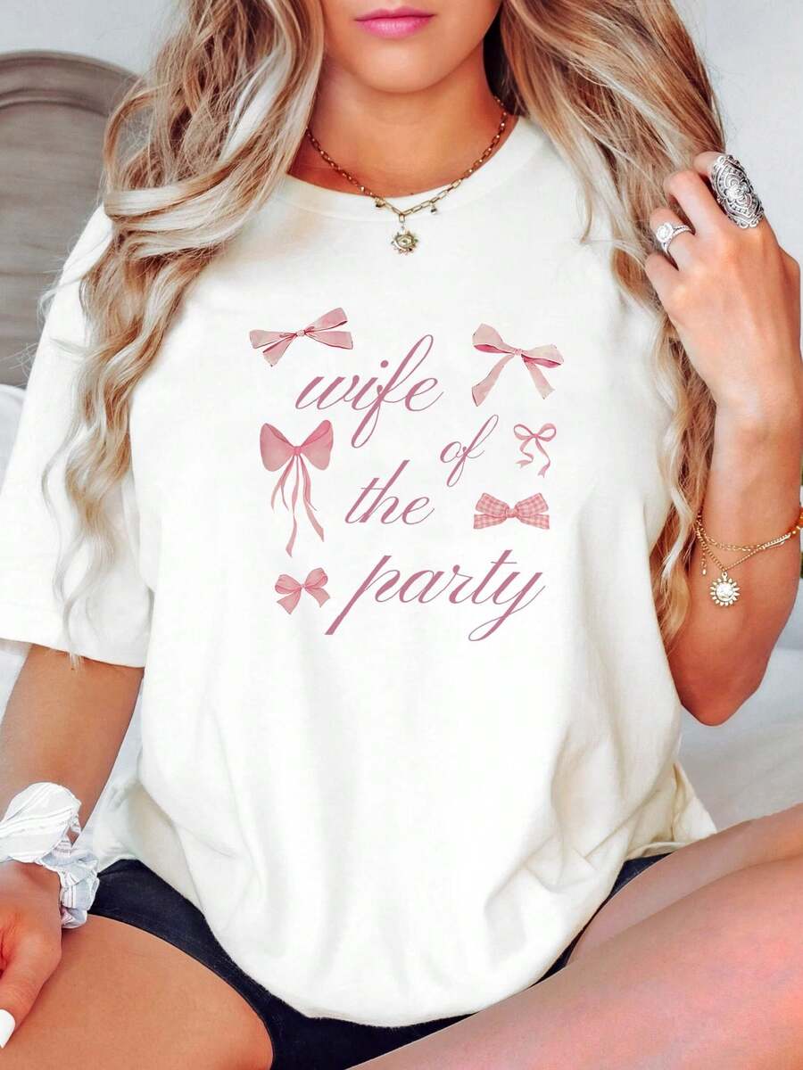 Women T-Shirts - 白色 - 查看 1