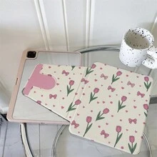 1件書本式支架保護平板電腦保護殼，相容 A16 2025、 Galaxy Tab S9 FE/S8 Plus/S7/S10、OPPO Pad、 MatePad、Vivo Pad、Honor Pad、Xiaoxin Pad - 彩色 - 查看 2
