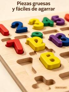 Kids Alphabet & Number Blocks - Multicolor - View 9
