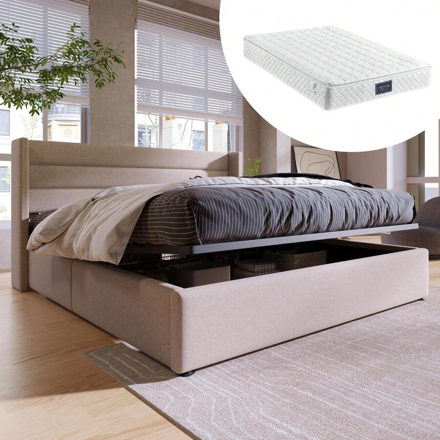 Bases de cama - Beis - Ver 1