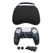 1pc Camo Print Game Controller Case Kompatibel Dengan PS5 - MultiWarna - View 10