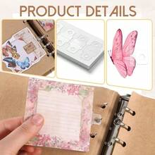 1 Set 300pcs Transparent Self-Adhesive Hole Reinforcement Stickers, Suitable For Notebooks, Planners, Scrapbooks - Loose Leaf Binder Refill Pages, Compatible With Binders, Journals, Stationery - Clear - View 2