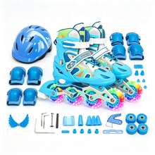 Kids Skates - 903A-bLUE-size M - View 3