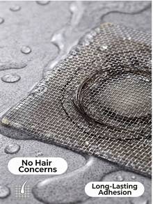 Disposable Drain Mesh Stickers For Kitchen Food Residue Filtration, Bathroom Drain Hair Catcher, Anti-Insect And Anti-Odor Drain Net, Use And Toss - A - View 10