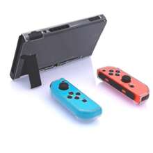 ihkdw 1 Set Compatible With Switch / OLED Charging Storage Bag Kit, 4 Remote Control Caps, 2 Tempered Glass Screen Protectors, Suitable For Console, Game Cartridge Charger, Earphone, Controller, Wrist Strap Storage, Game Cartridge Organizer, Multi-Function Pressure-Resistant Protective Case - View 3