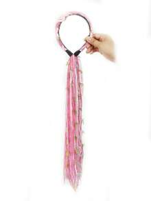 Bohemian Style Women's Hair Accessory Hair Hoop Braided Headband - Multicolor - View 10
