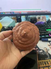 3D Printed Funny Poop Figurine, Novelty Desk Decor, Cute Gag Gift, Home & Office Ornament, Funny Display Decoration(Images Are For Reference Only. Please Refer To The Actual Product For The Color.) - Brown - View 2