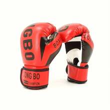 2pcs/Set Training Boxing Gloves - 6oz, Adult Combat Training Gloves, Sanda Gloves, Durable And Breathable, Suitable For Strength Training, Gym, Fitness Support, Indoor Sports, Outdoor Sports, Boxing Matches, Men's Gift - Multicolor - View 10