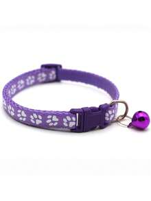 Pet Collar And Leash Set, Cute Paw Print Collar, Suitable For Small Dogs And Cats Only - Multicolor - View 19