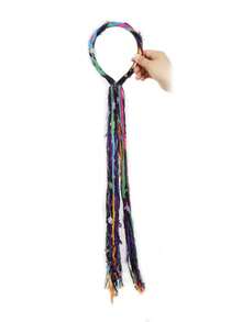 Bohemian Style Women's Hair Accessory Hair Hoop Braided Headband - Multicolor - View 12