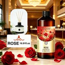 500ml Fragrance Essential Oil Refill, Suitable For Aroma Diffusers And Humidifiers, Home Air Freshener Refill Pack, Suitable For Bedroom, Living Room, Bathroom And Commercial Spaces, Stylish Bottle Design, Multiple Fragrance Options - 500ml Amber Glass Bottle Essential Oil - View 19