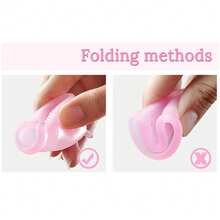 Reusable Menstrual Cup Set - The Most Reliable Medical Grade Silicone Period Cups - Comfortably Use For 12 Hours (Small & Large) - L - View 5