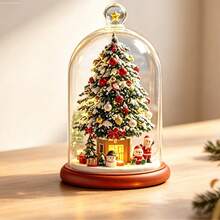 1pc Acrylic Flat Christmas Decoration, Suitable For Home, Office Or Cafe Desktop Decor - Multi-Functional Holiday Decoration For Halloween, Thanksgiving, New Year - 1PC - View 3