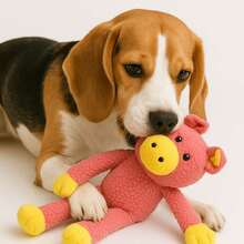 Pet Plush Toys - Rosa Pálido - Ver 3