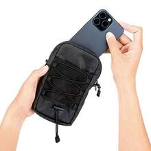 Outdoor Shoulder Bag/Dual-Use Bag/All-Purpose Outdoor Bag, Tactical Travel, Crossbody Bag, Waterproof, Multi-Layer, Casual Bag - Black - View 7