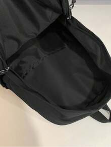 Mochila de hombre de moda, nuevo estampado de araña de red roja, bolsa de nailon conveniente y espaciosa para ir al trabajo - Multicolor - Ver 2
