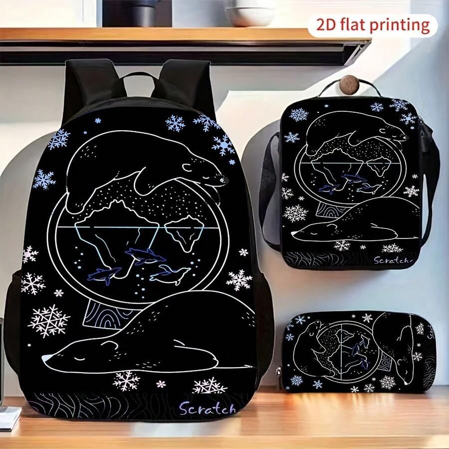 Men Bag Sets - Black - View 1