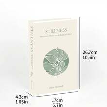 Foldable Fake Book Decor Nordic Home Magazine Decorative Book Sample Room Villa Study Simple Realistic Book Prop 2/3pcs - Decor Book - View 9