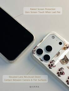 GIIPPA 1件客製化3張照片寵物手機殼，個性化自訂手機殼，相容 iPhone 17/16/15/14/13/12/11 Pro Max Air，自訂圖片手機殼，返校禮物、畢業禮物、情人節禮物、生日禮物 - 彩色 - 查看 6