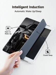 Ayotu 酷炫跑車風格保護殼，相容 iPad Air 8 (M4) 2026 (11 吋)、Air 8 (M4) 2026 (11 吋)、10.2 吋 2021/2020 第 9 代/第 8 代，相容 Galaxy Tab A8 10.5 吋 2022，附筆槽，相容 Kindle Paperwhite 第 12 代 2024，支援自動睡眠/喚醒翻蓋，時尚保護殼 - 彩色 - 查看 5