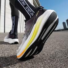 XTEP Tancheng 3.0 LITE | Shock-Absorbing Wear-Resistant Lightweight Men's Professional Jogging Shoes - White/Black - View 6